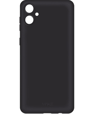 Чехол силиконовый MAKE Samsung Galaxy A05 A055 чорний Skin Black