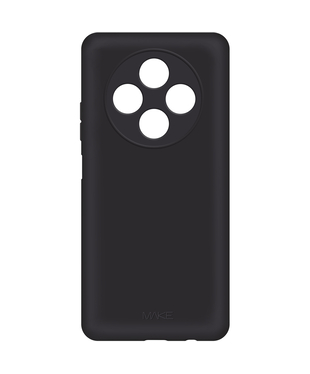 Чехол силиконовый MAKE Xiaomi Redmi 14C/ Poco C75 чорний Skin Black