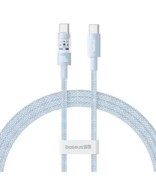 Кабель Baseus Gem Fast-Charging Data Cable USB-C to USB-C 100W 2m Galaxy Blue (P10373000311-01)