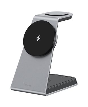 Беспроводное зарядное устройство Proove Omni Power 3 in 1 (gray) (WSOP15020003)