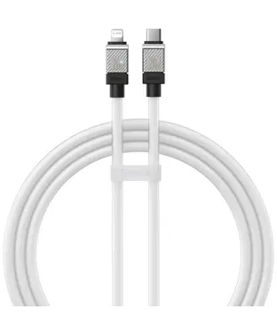 Кабель Baseus CoolPlay Series Fast Charging Type-C to Lightning 20W (1m) (white) (CAKW000002)