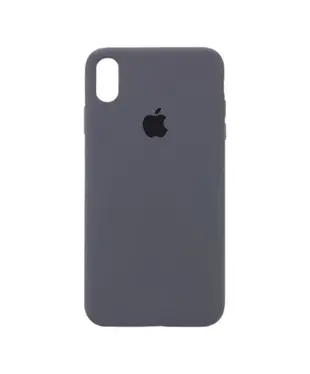 Чохол Apple iPhone X/ XS Silicone cases full cover Charcoal Gray
