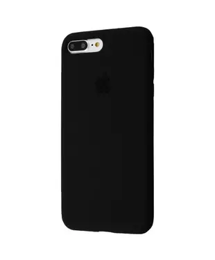 Чохол Apple iPhone 7 Plus/ 8 Plus Silicone cases full cover Midnight Black