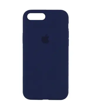 Чохол Apple iPhone 7 Plus/ 8 Plus Silicone cases full cover Navy Blue
