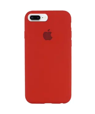 Чохол Apple iPhone 7 Plus/ 8 Plus Silicone cases full cover Red