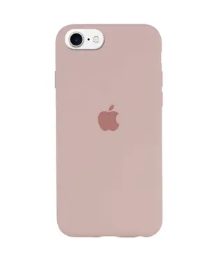 Чохол Apple iPhone 8/ SE 2020/ SE 2022 Silicone cases full cover Sandy Pink