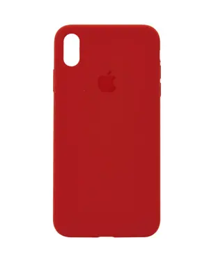 Чохол Apple iPhone X/ XS Silicone cases full cover Red