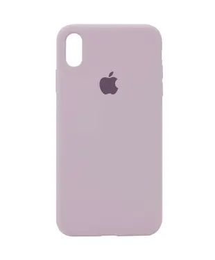 Чохол Apple iPhone X/ XS Silicone cases full cover Lavender