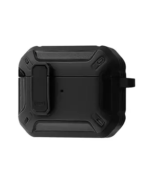 Протиударний чохол Defender Case for AirPods 4 (black), Цвет: Черный, Оригинальное название цвета: Black