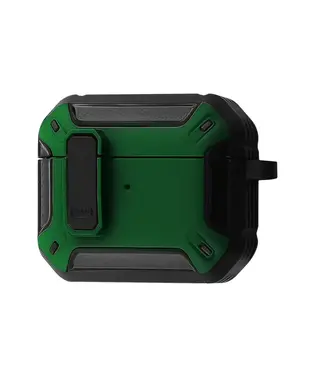 Протиударний чохол Defender Case for AirPods 4 (green/black), Цвет: Зеленый, Оригинальное название цвета: Green