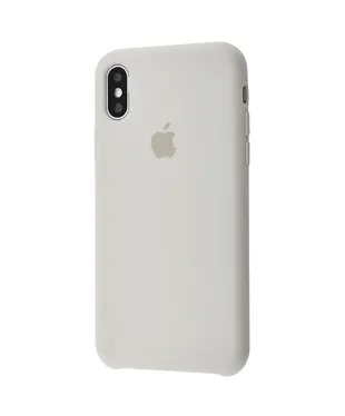 Чохол Apple iPhone X/ XS Silicone cases without cover charging socket Red