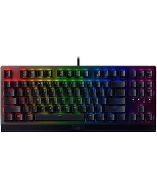 Клавиатура механическая Razer BlackWidow V3 TKL, Green Switch, RU (RZ03-03490700-R3R1)