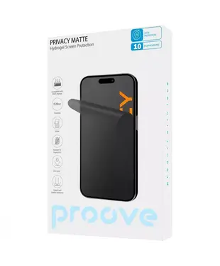 Захисна гідрогелева плівка Proove Hydrogel Screen Protection PRIVACY Matte