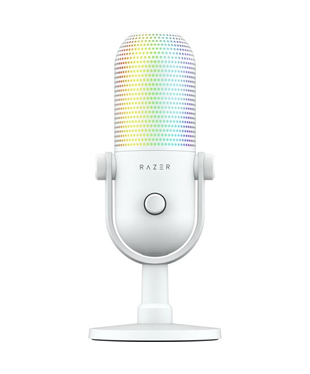 Микрофон Razer Seiren V3 Chroma, White (RZ19-05060200-R3M1)