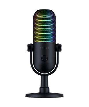 Микрофон Razer Seiren V3 Chroma, Black (RZ19-05060100-R3M1)