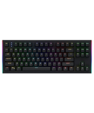 Клавиатура механическая HATOR Gravity X TKL orange (HTK550) black, US Layout
