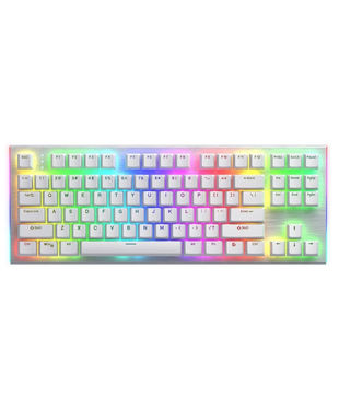 Клавиатура механическая HATOR Gravity X TKL orange (HTK551) white, US Layout