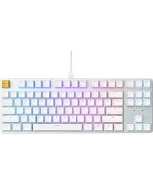 Клавиатура GLORIOUS GMMK TKL, white (GLO-GMMK-TKL-BRN-W)