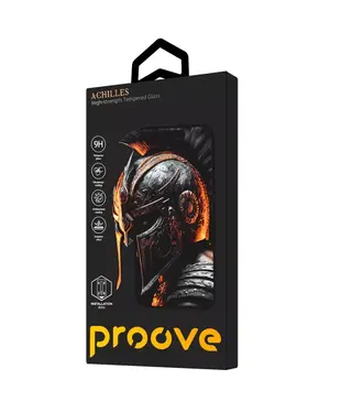 Захисне скло для смартфона Apple iPhone 17 Pro Max Black (PGPAIB17PM01) Proove Achilles Installation Box