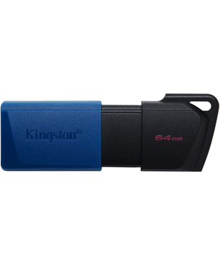 Флеш USB Kingston DataTraveler Exodia M 64GB Black/Blue (DTXM/64GB)