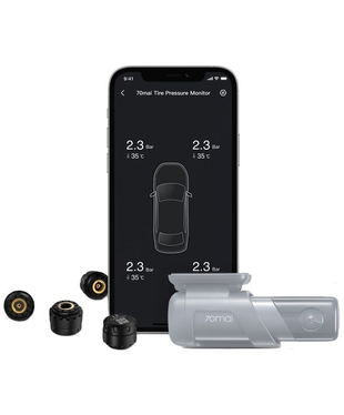 Система контролю шин Xiaomi 70mai External TPMS Sensor Midrive T04 Black
