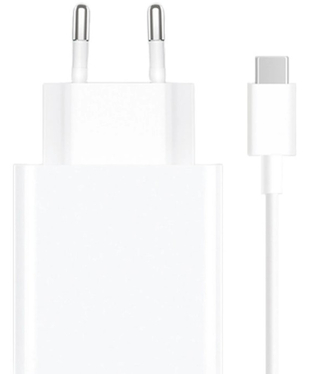 Мережевий зарядний пристрій Xiaomi 67W HyperCharge Combo (Type-A) EU White (BHR9465EU)