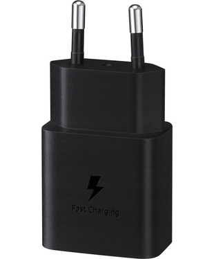 Мережевий зарядний пристрій Samsung 15W Power Adapter w/o Cable Black (EP-T1510NBEGEU)