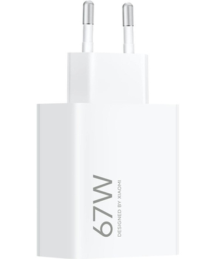 Мережевий зарядний пристрій Xiaomi 67W HyperCharge Type-A White (BHR07SKEU)