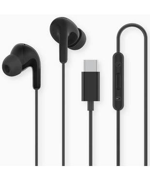 Навушники вкладиші дротові Xiaomi Type-C Earphones (BHR8930GL) Black