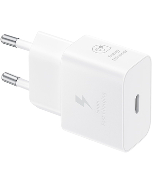 Мережевий зарядний пристрій Samsung 25W Power Adapter (w/o Cable) White (EP-T2510NWEGEU)