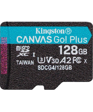 Карта пам'яті Kingston microSDXC 128GB Canvas Go Plus Gen4