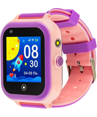 Дитячий годинник GARMIX PointPRO-200 4G/GPS/WIFI/VIDEO CALL PINK