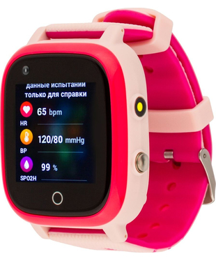 Дитячий годинник AmiGo GO005 4G WIFI Thermometer Pink