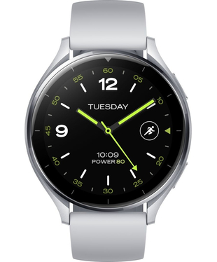 Смарт-годинник Xiaomi Watch 2 Sliver Case With Gray TPU Strap