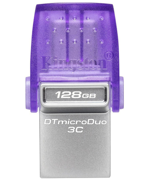 Флеш USB Kingston DT Duo 3C 128GB USB-A + USB-C (DTDUO3CG3/128GB)