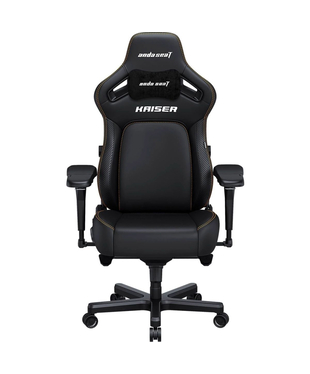Крісло ігрове Anda Seat Kaiser 4 Black PVC Size XL