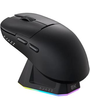 Ігрова бездротова миша Ajazz AJ159PRO -3 Mod-Black-3395-8K Charging Dock