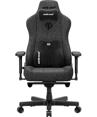 Крісло ігрове Anda Seat Kaiser 3E Dark Grey Fabric Size XL