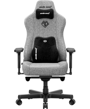 Крісло ігрове Anda Seat Kaiser 3E Grey Fabric Size XL