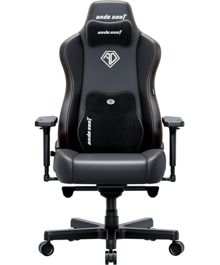 Крісло ігрове Anda Seat Kaiser 3E Black PVC Size XL