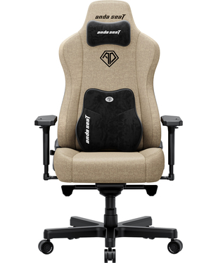 Крісло ігрове Anda Seat Kaiser 3E XL Dark Beige Fabric