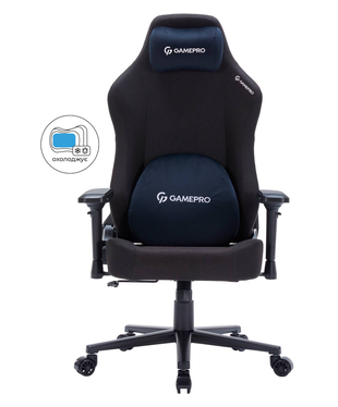 Крісло ігрове GamePro FGC750B Fabric Black