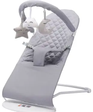 Дитячий шезлонг Kidilo Baby Shaking chair DKL-1108 (grey)
