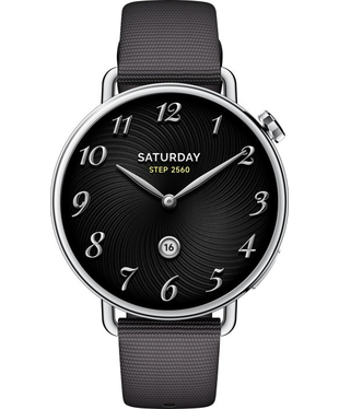 Смарт-годинник Xiaomi Watch S4 41mm Fluororubber Strap Чорний BHR07VRGL