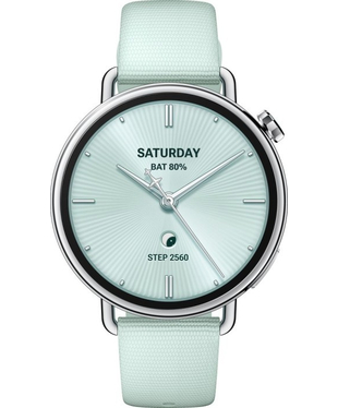 Смарт-годинник Xiaomi Watch S4 41mm Fluororubber Strap Мятно-зелений BHR080CGL