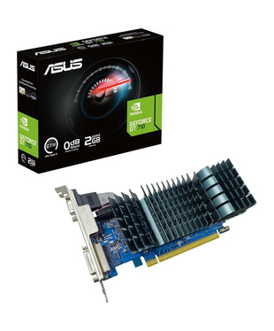 Відеокарта ASUS GeForce GT 710 2GB GDDR5 Silent EVO (90YV0ALA-M0NA00)