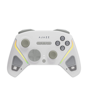 Бездротовий геймпад з док-станцією Ajazz GP100 Set White (GP100S-W)