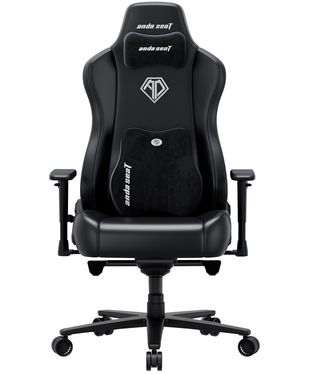 Крісло ігрове Anda Seat Novis Plus Black PVC Size XL