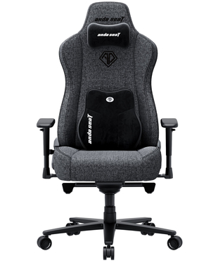 Крісло ігрове Anda Seat Novis Plus Fabric Dark Grey Size XL