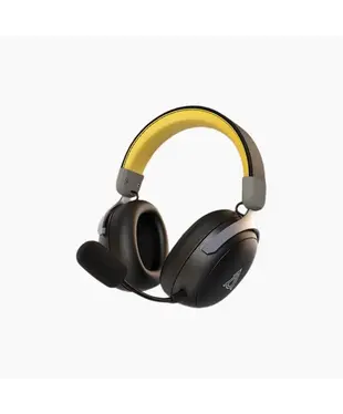 Бездротова ігрова гарнітура Ajazz AHM08 MAX Black Gray Yellow (AHM08-MAX-BGY)